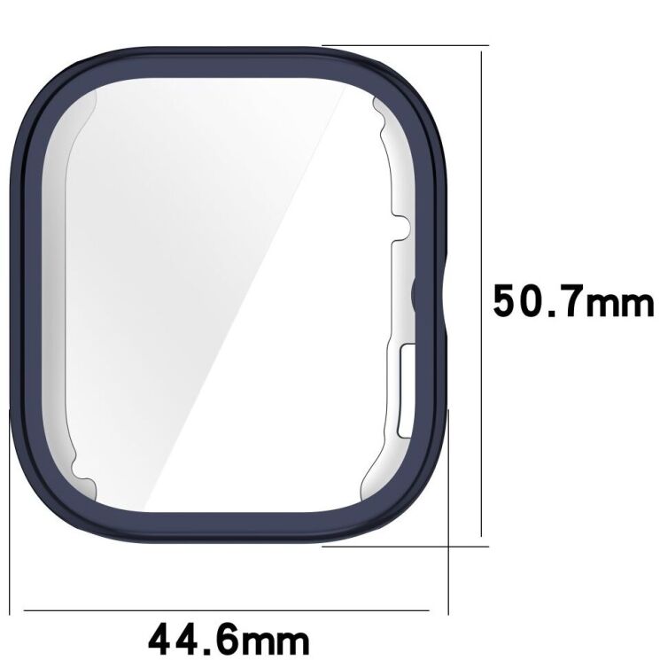 Защитный чехол Deexe Protective Frame для Xiaomi Redmi Watch 5 - Midnight Blue: фото 7 из 7