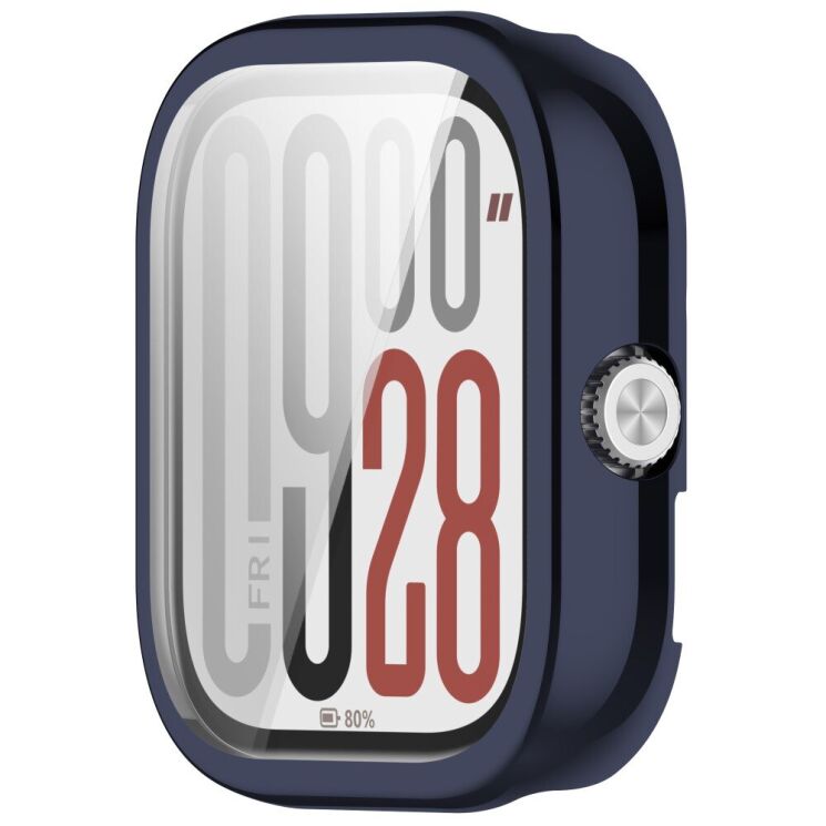 Защитный чехол Deexe Protective Frame для Xiaomi Redmi Watch 5 - Midnight Blue: фото 2 из 7