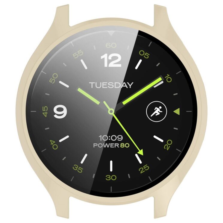 Защитный чехол Deexe Protective Frame для Xiaomi Watch 2 - Beige: фото 5 из 8