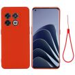 Защитный чехол Deexe Silicone Case для OnePlus 10 Pro - Red (293033R)