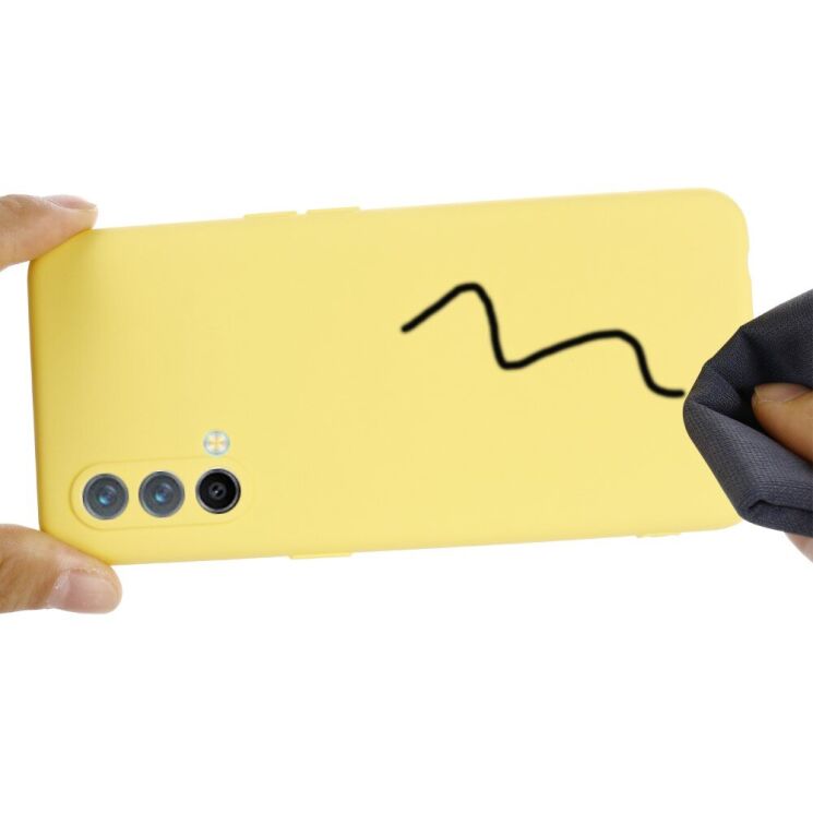 Защитный чехол Deexe Silicone Case для OnePlus Nord CE - Green: фото 6 из 7