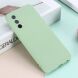 Защитный чехол Deexe Silicone Case для OnePlus Nord CE - Green (350631G). Фото 3 из 7