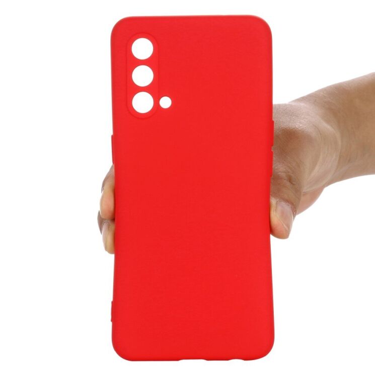 Защитный чехол Deexe Silicone Case для OnePlus Nord CE - Green: фото 7 из 7
