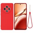 Защитный чехол Deexe Silicone Case для OPPO Reno 12 F/FS - Red (360115R)