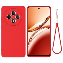 Защитный чехол Deexe Silicone Case для OPPO Reno 12 F/FS - Red: фото 1 из 8