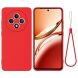 Защитный чехол Deexe Silicone Case для OPPO Reno 12 F/FS - Red (360115R). Фото 1 из 8