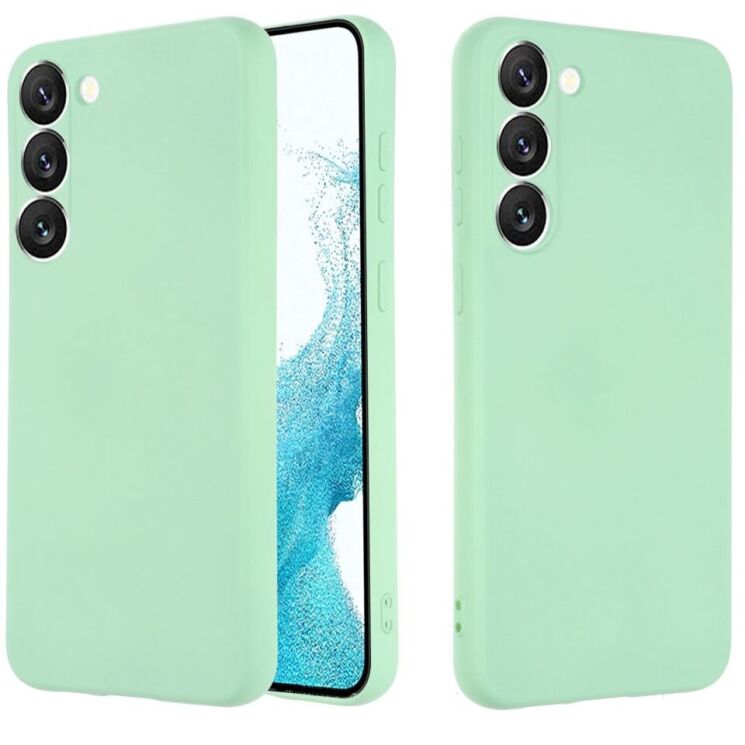 Защитный чехол Deexe Silicone Case для Samsung Galaxy S23 - Green: фото 1 из 7
