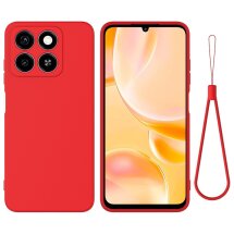 Защитный чехол Deexe Silicone Case для ZTE Blade A35 / Blade A55 - Red: фото 1 из 8