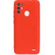 Захисний чохол Deexe Silicone Case для ZTE Blade A52 - Red (305216R). Фото 3 з 7