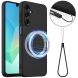 Защитный чехол Deexe Silicone Case with MagSafe для Samsung Galaxy A16 (A165) - Black (382601B). Фото 1 из 8
