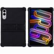 Защитный чехол Deexe Silicone Kickstand для Lenovo Yoga Tab 11.1 - Black (406900B)
