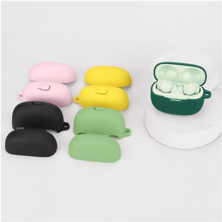 Захисний чохол Deexe Silicone Sleeve для Xiaomi Redmi Buds 8 Pro - Dark Blue: фото 8 з 8