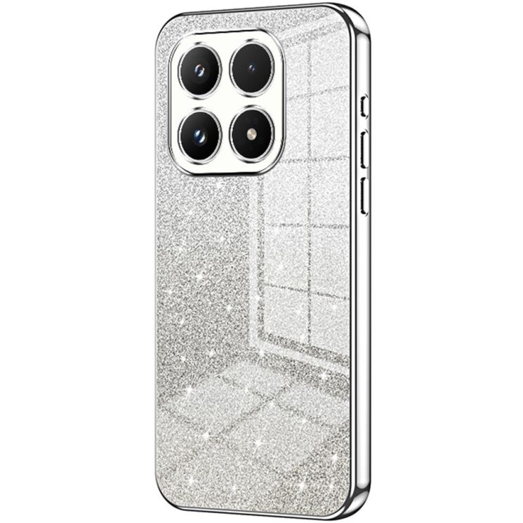 Защитный чехол Deexe Sparkles Cover для Xiaomi 17 - Silver: фото 1 из 7