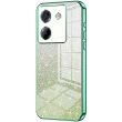 Защитный чехол Deexe Sparkles Cover для Xiaomi Poco M7 Pro - Green (374449G)