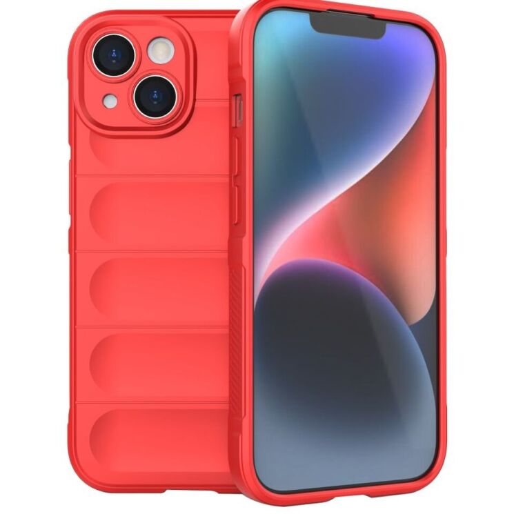 Защитный чехол Deexe Terra Case для Apple iPhone 15 - Red: фото 1 из 7