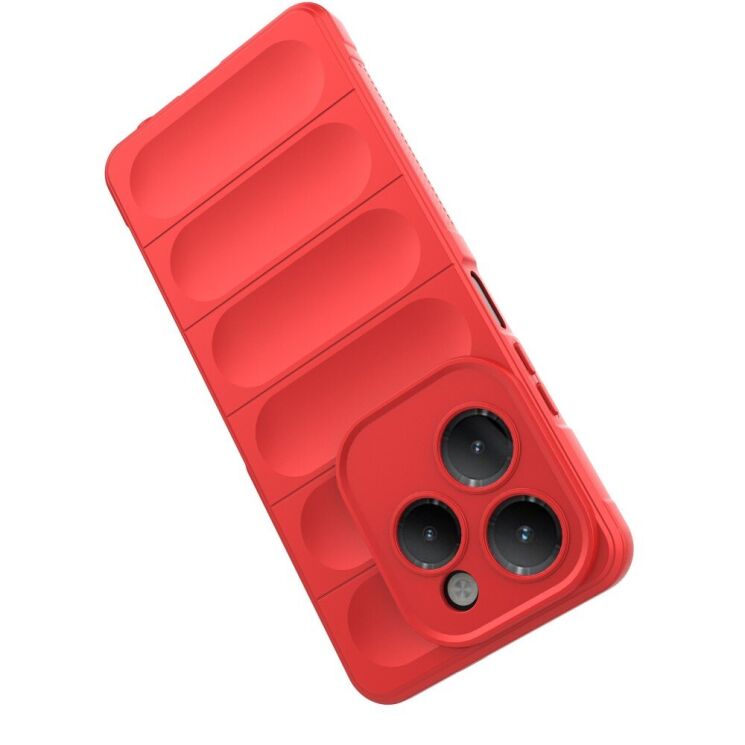 Защитный чехол Deexe Terra Case для Infinix Hot 40 / 40 Pro - Red: фото 3 из 8