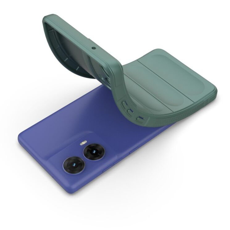 Защитный чехол Deexe Terra Case для Motorola Moto G85 - Black: фото 6 из 9