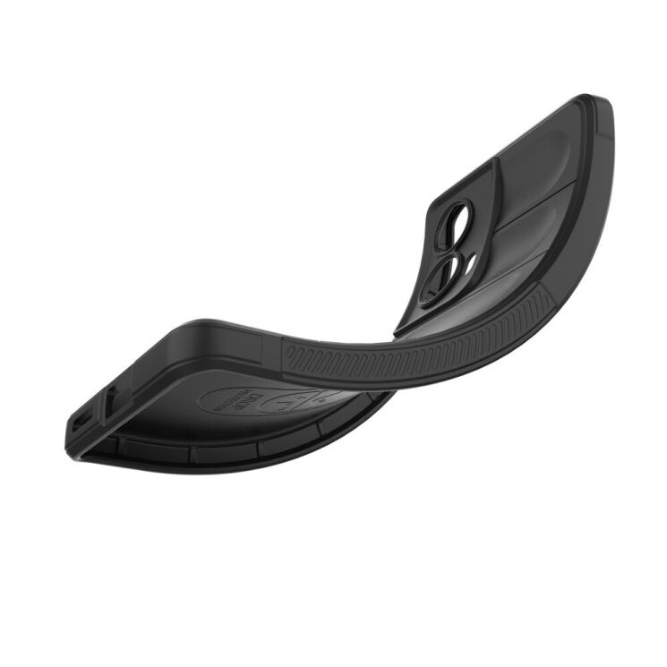 Защитный чехол Deexe Terra Case для Motorola Moto G85 - Black: фото 7 из 9