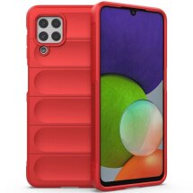 Защитный чехол Deexe Terra Case для Samsung Galaxy A22 (A225) - Red: фото 1 из 6