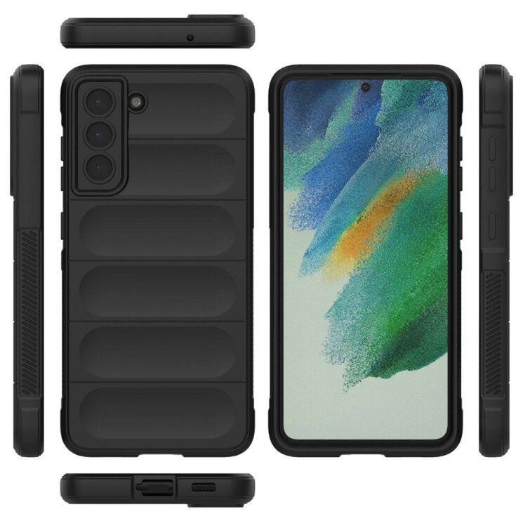 Защитный чехол Deexe Terra Case для Samsung Galaxy S21 FE (G990) - Black: фото 6 из 6