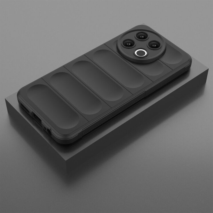 Защитный чехол Deexe Terra Case для TECNO Spark 30 Pro - Black: фото 4 из 6