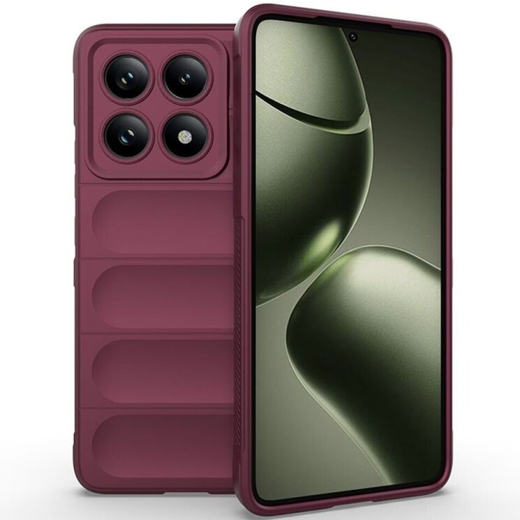 Защитный чехол Deexe Terra Case для Xiaomi 14T - Wine Red: фото 1 из 6