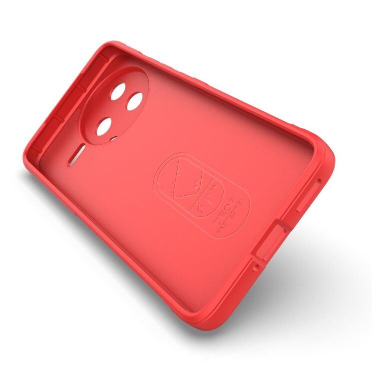 Защитный чехол Deexe Terra Case для Xiaomi Poco F7 Pro - Red: фото 2 из 9