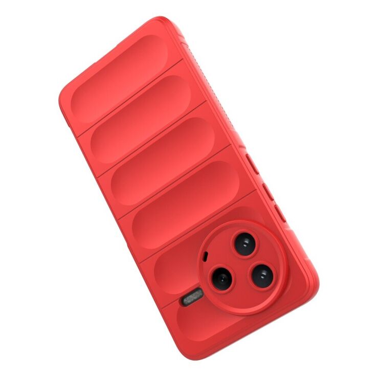 Защитный чехол Deexe Terra Case для Xiaomi Poco F7 Pro - Red: фото 3 из 9