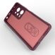 Защитный чехол Deexe Terra Case для Xiaomi Redmi Note 12 Pro 5G - Wine Red (311908WR). Фото 3 из 8