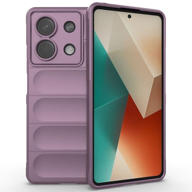 Захисний чохол Deexe Terra Case для Xiaomi Redmi Note 13 5G - Light Purple: фото 1 з 6