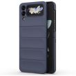 Защитный чехол Deexe Terra Case (FF) для Samsung Galaxy Flip 4 - Dark Blue (302267DB)