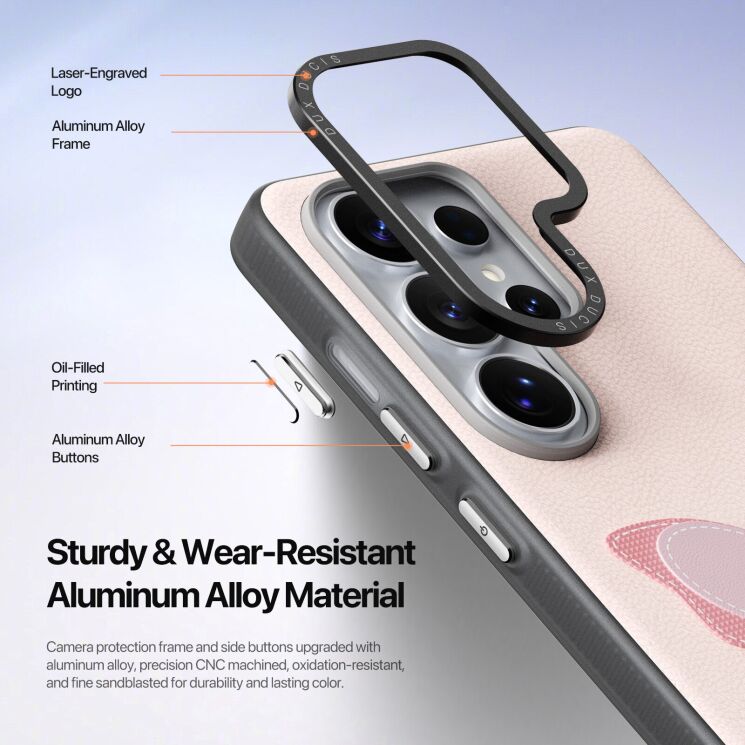 Захисний чохол DUX DUCIS Luvy Series для Samsung Galaxy S26 Ultra - Blue (404447L) Захисний чохол DUX DUCIS Luvy Series для Samsung Galaxy S26 Ultra - Blue: фото 9 з 13