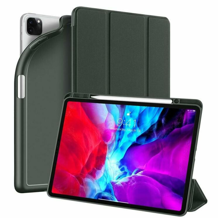 Защитный чехол DUX DUCIS Osom Series для Apple iPad Pro 12.9 (2020) / iPad Pro 12.9 (2021) - Green: фото 1 из 10