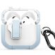 Защитный чехол DUX DUCIS PECP Series для Apple AirPods 4 - White / Blue (364415WL). Фото 2 из 11