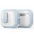 Защитный чехол DUX DUCIS PECP Series для Apple AirPods 4 - White / Blue: фото 1 из 11