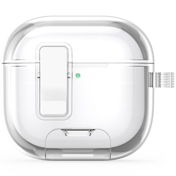 Захисний чохол DUX DUCIS PECR Series для Apple AirPods 4 - Transparent: фото 3 з 15