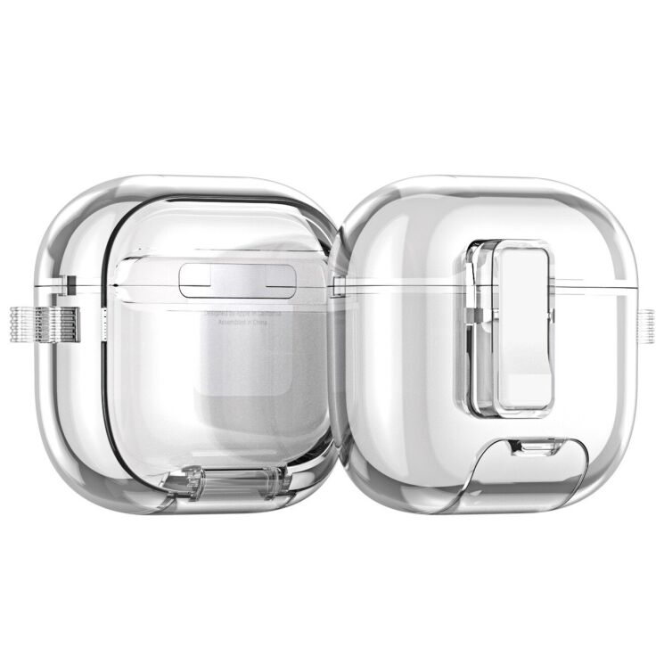 Захисний чохол DUX DUCIS PECR Series для Apple AirPods 4 - Transparent: фото 1 з 15
