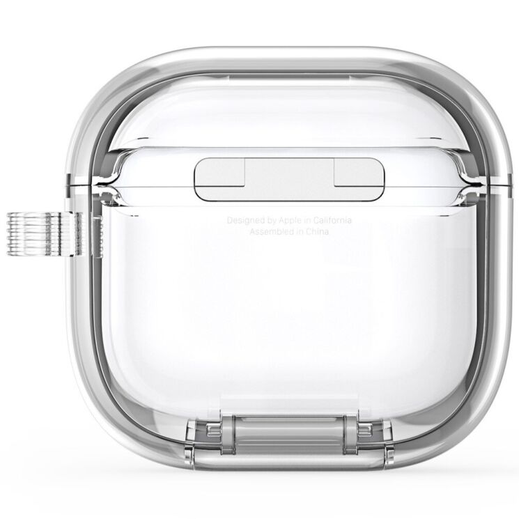 Захисний чохол DUX DUCIS PECR Series для Apple AirPods 4 - Transparent: фото 4 з 15