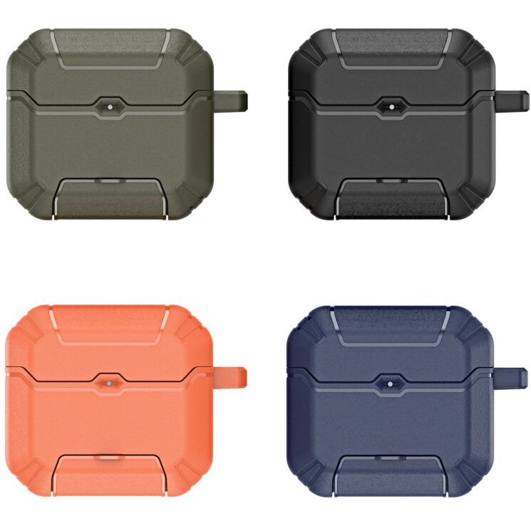 Захисний чохол DUX DUCIS PECS Series для AirPods 4 - Black: фото 3 з 13