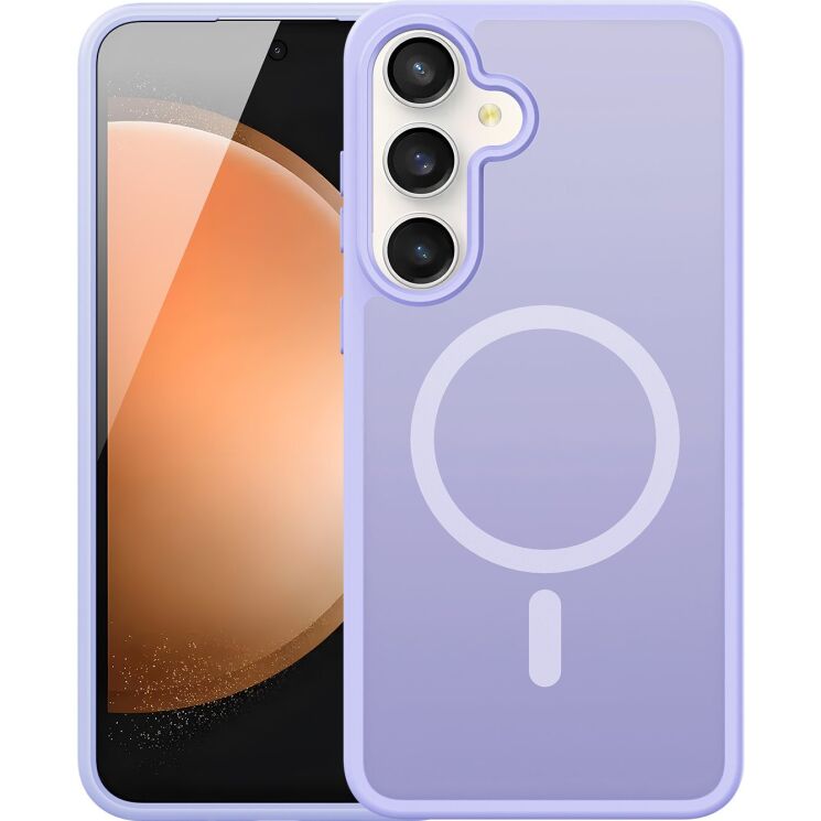 Защитный чехол DUX DUCIS Yind Series MagSafe для Samsung Galaxy S26 FE / S25 FE (S731) - Light Purple (412753LV) Защитный чехол DUX DUCIS Yind Series MagSafe для Samsung Galaxy S26 FE / S25 FE (S731) - Light Purple: фото 1 из 9