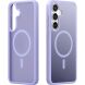 Защитный чехол DUX DUCIS Yind Series MagSafe для Samsung Galaxy S26 FE / S25 FE (S731) - Light Purple (412753LV). Фото 2 из 9