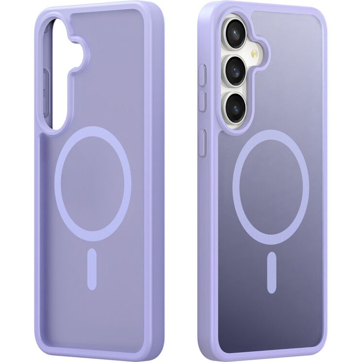 Защитный чехол DUX DUCIS Yind Series MagSafe для Samsung Galaxy S26 FE / S25 FE (S731) - Light Purple (412753LV) Защитный чехол DUX DUCIS Yind Series MagSafe для Samsung Galaxy S26 FE / S25 FE (S731) - Light Purple: фото 2 из 9