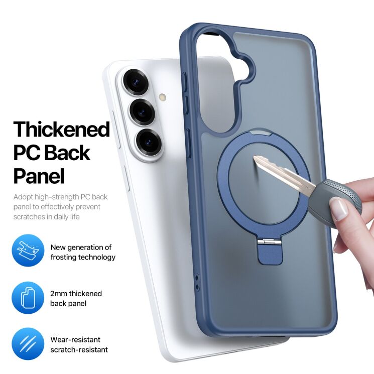 Защитный чехол DUX DUCIS Yind Series Stand для Samsung Galaxy S26 - Black (404216B) Защитный чехол DUX DUCIS Yind Series Stand для Samsung Galaxy S26 - Black: фото 7 из 10