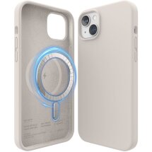 Захисний чохол Elago Silicone Case with MagSafe для Apple iPhone 14 Plus - Stone: фото 1 з 7