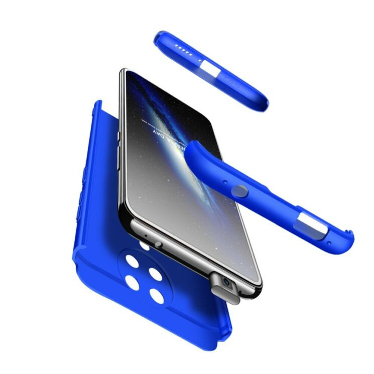 Защитный чехол GKK Double Dip Case для Xiaomi Poco F2 Pro / Redmi K30 Pro - Blue: фото 4 из 8