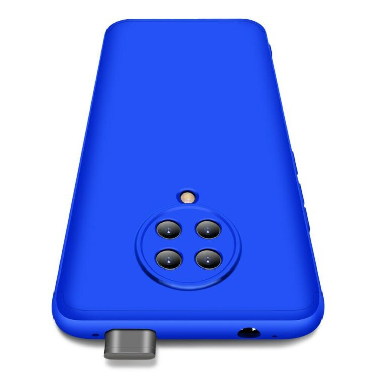 Защитный чехол GKK Double Dip Case для Xiaomi Poco F2 Pro / Redmi K30 Pro - Blue: фото 8 из 8