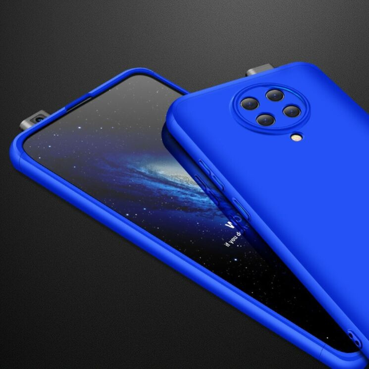 Защитный чехол GKK Double Dip Case для Xiaomi Poco F2 Pro / Redmi K30 Pro - Blue: фото 5 из 8