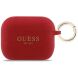 Защитный чехол Guess Silicone Glitter Ring для AirPods Pro 3 (GUAP3SGGEF) - Fuchsia (390169V). Фото 1 из 4