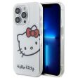 Защитный чехол Hello Kitty IML Head Logo для Apple iPhone 15 Pro - White (350817W)