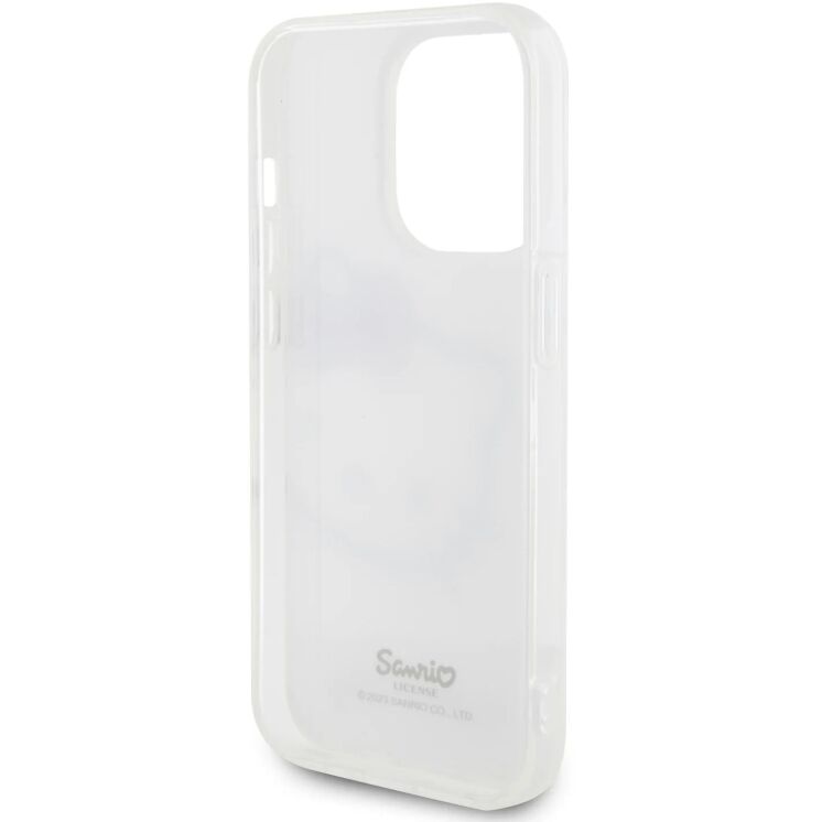 Защитный чехол Hello Kitty IML Head Logo для Apple iPhone 15 Pro - White: фото 7 из 8